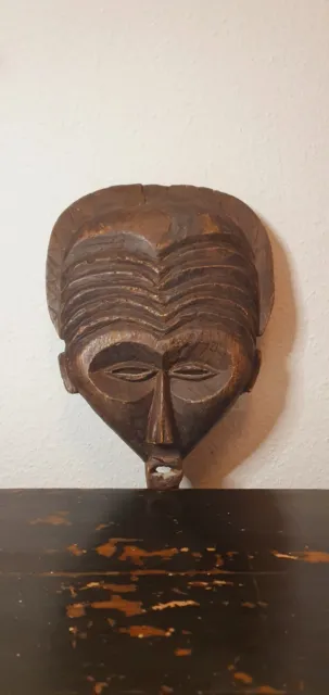 Große Antike afrikanische  geschnitzte Holzmaske