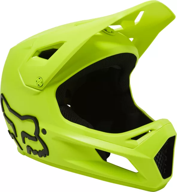 Casco Fox Racing Youth Rampage (amarillo fluorescente) 27616-130