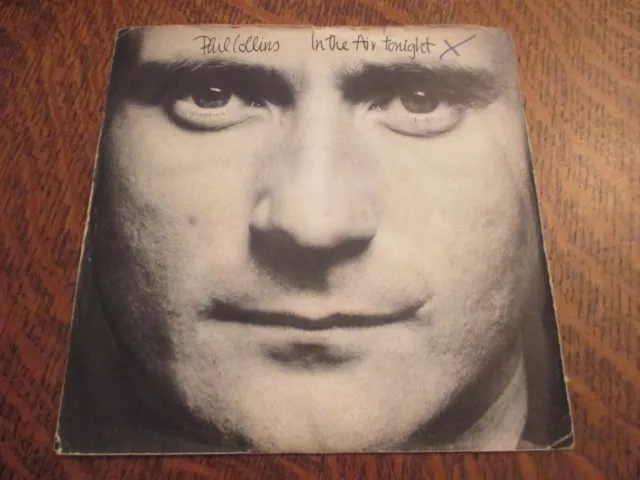 45 tours PHIL COLLINS in the air tonight