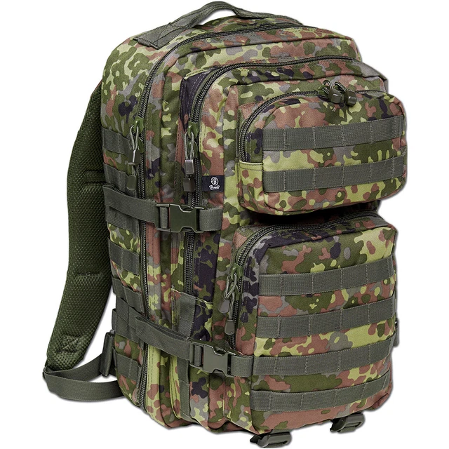 Sac à dos militaire 25L Brandit US Cooper Lasercut medium Flecktarn - Achat vente pas cher