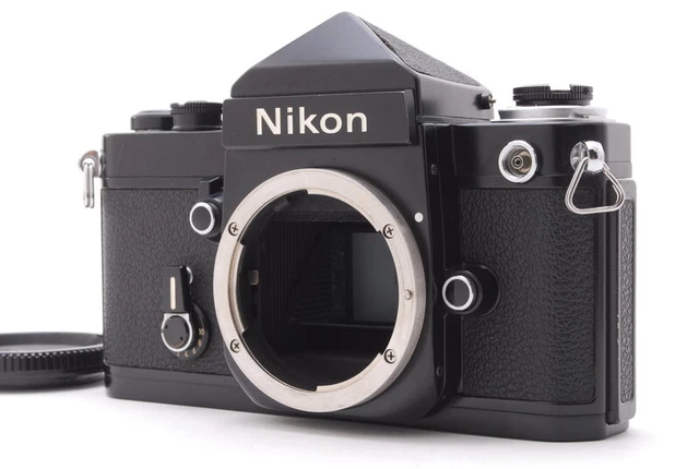 [Casi como nueva] Cámara fotográfica Nikon F2 negra a nivel de ojos 35 mm réflex de JAPÓN