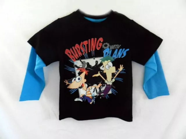 Posten Jungen Langarmshirt Phineas&Ferb