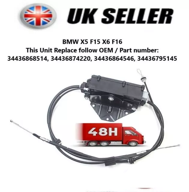 BMW X5 F15 X6 F16 Electric Parking Brake Handbrake Actuator Control Module 48