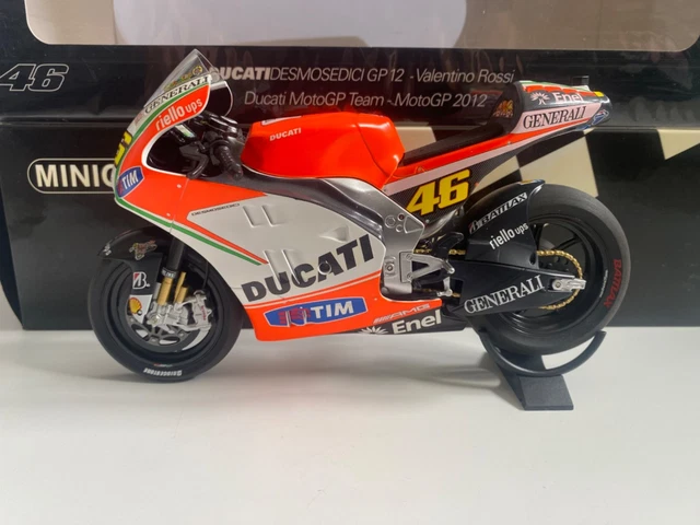 MINICHAMPS 1-12 - Valentino Rossi - 2012 Ducati Desmosedici MotoGP