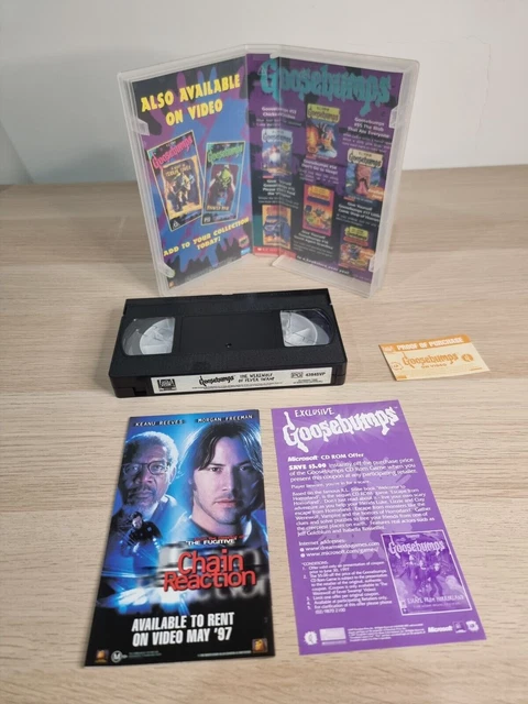 GOOSEBUMPS VHS - The Werewolf of Fever Swamp Vintage 1997 R.L. Stine £ ...