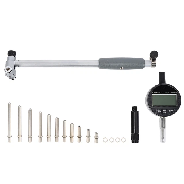 DIAL BORE GAUGE Stainless Steel Inner Diameter Measuring Tool 50‑160mm