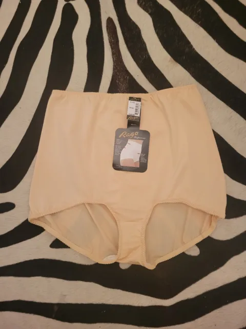 RAGO LIGHT SHAPING Panty Brief Mocha Style 919 sizes to 8X $24.00 - PicClick