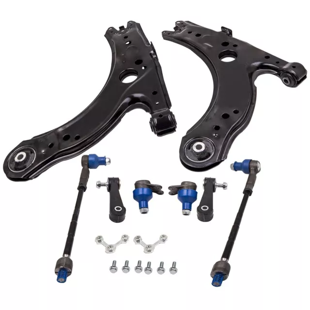 Front Lower Suspension Wishbone Control Arm Kit 1.9 2.0 For VW Golf MK4 Bora