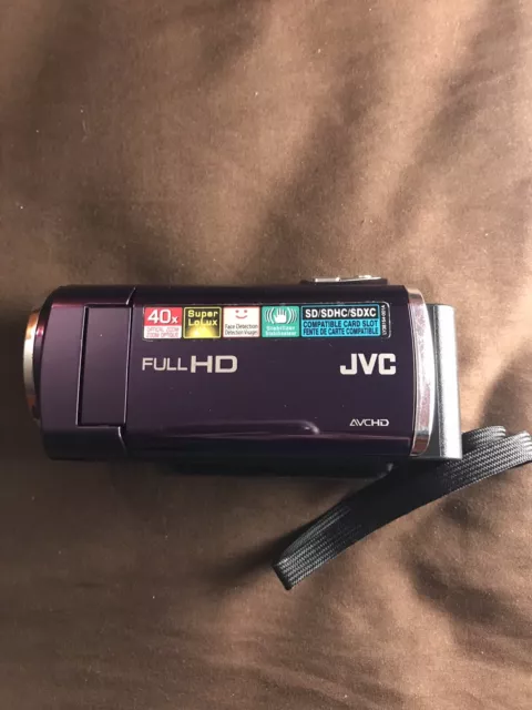 JVC GZ-E10VU  Full HD AVCHD Camcorder