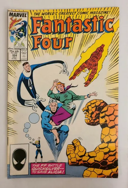 Fantastic Four (1961 1st Series) #304 Published Jul 1987 by Marvel VF- (7.5)