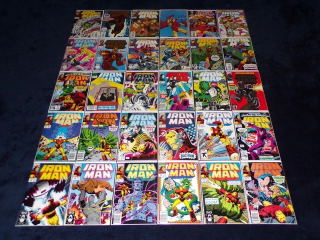 Iron Man 266 - 330 Collection War Machine Black Widow Lot Not 282 225 219 281