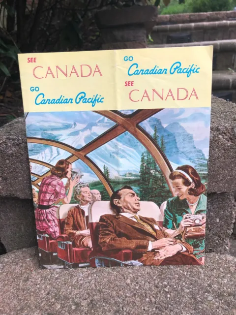 1964 Canadian Pacific Railroad "See Canada" Travel Brochure