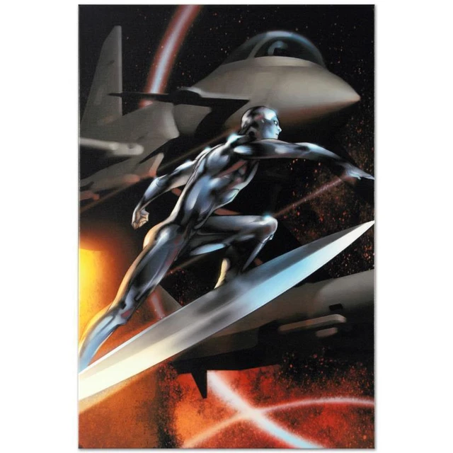 Marvel Comics "Ultimate Fantastic Four" Limited Edition Art Canvas Numbered