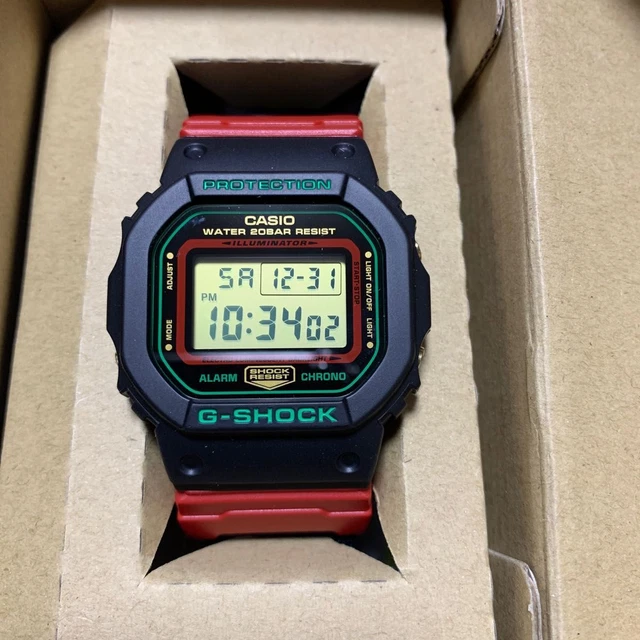 RARO 1983 Casio G-SHOCK DW-5000 (240) Giappone B 1a Generazione RARO 1983 Casio G-SHOCK DW-5000 (240) Giappone B 1a Generazione