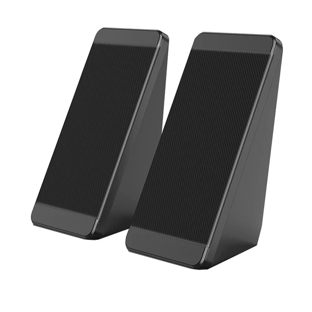 OROW Enceinte PC,2.1 Haut Parleur 11W Caisson de Basse, Enceintes
