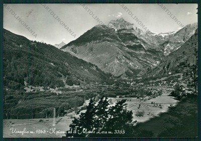 BORLA USSEGLIO FRAZIONE PIAZZETTE TORINO CARTOLINA VILLA CELESTINA FG VG 1973 