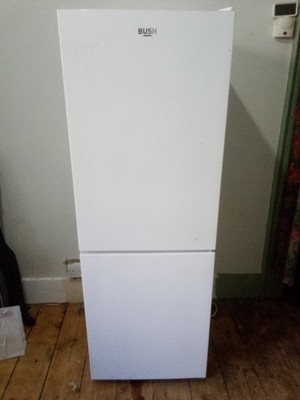 bush 54152w frost free fridge freezer