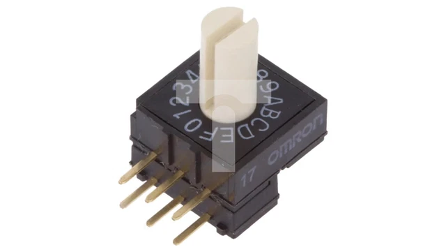 HEX/BCD code setting unit Pos 16 THT Rmax contact 200m A6RV A6RV-162RS /T2UK