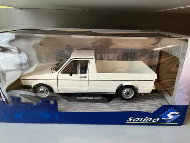 Solido Volkswagen Caddy MK1 1982 1/18 Voiture Miniature - Blanche (S1803501)
