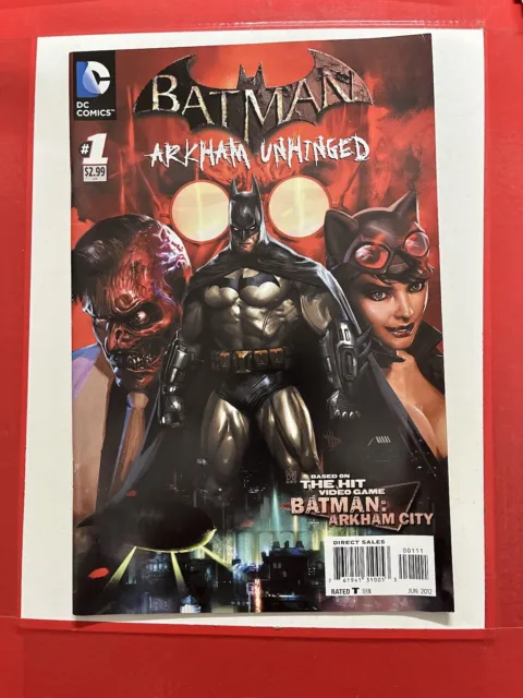 Batman: Arkham Unhinged #1 DC COMICS BASED ON BATMAN: ARKHAM CITY GAME  | Combin