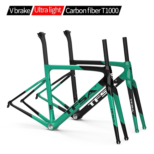carbon road bike frameset