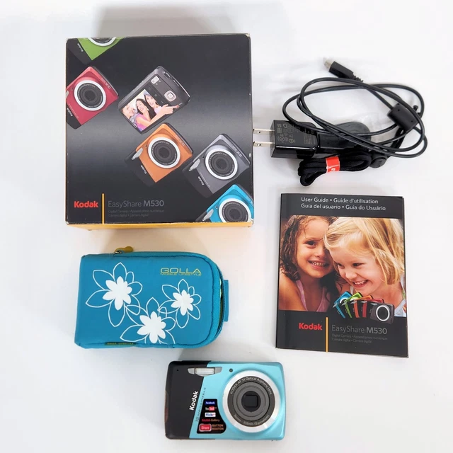 Cámara digital Kodak Easyshare M530 12 MP 3x zoom óptico ancho 2,7 pulgadas LCD en caja