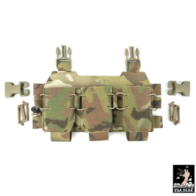 MAG DMgear Tactical P90 Mag Pouch Panel Multifunction MOLLE Pouch Mag Carrier Camo 