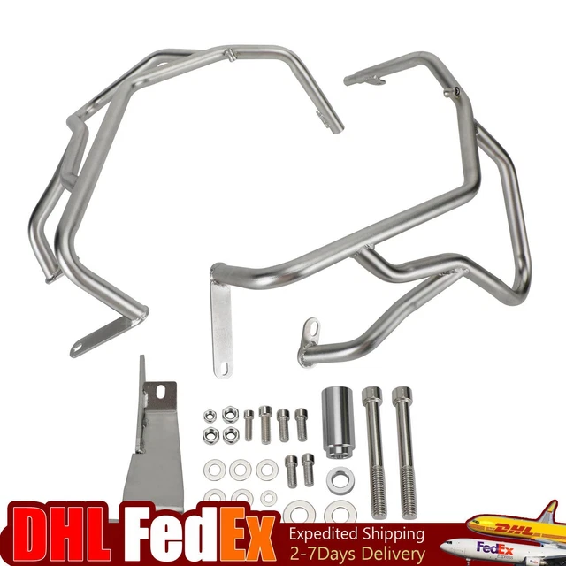 Barre De Protection Moto Honda CRF250/300 Rally - Acier Inoxydable - Anti-Chute Et Protection Moteur