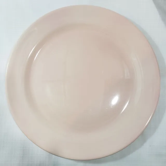 14" TAYLOR SMITH &T TS&T LuRay Pastels Pink Chop Plate Round Platter