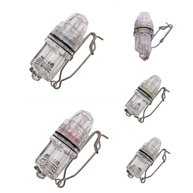 Lampes De Signalisation Marine Clignotantes - Pour Filets De Pêche, Yachts, Kayaks - 3 Lampes (piles AA Non Incluses) - 4