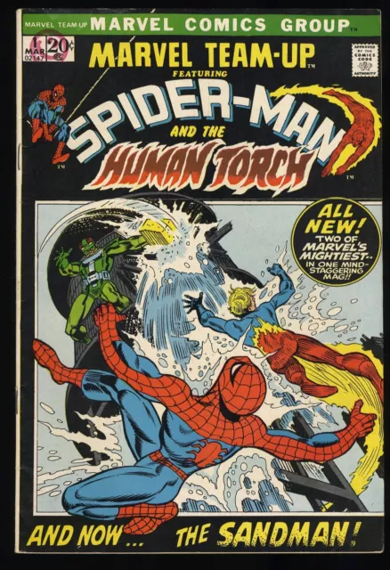 Marvel Team-up (1972) #1 FN 6.0 1st Appearance Misty Knight! Spider-Man!