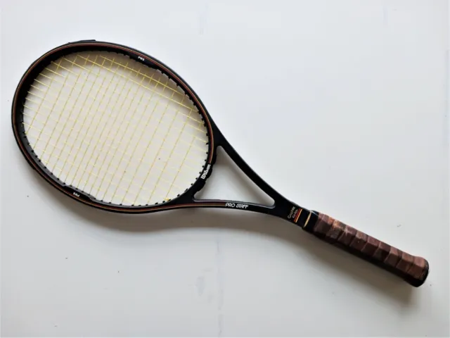 WILSON PRO STAFF MIDSIZE PWS Graphite Made with Kevlar Tennis Racquet 4 5/8 L5