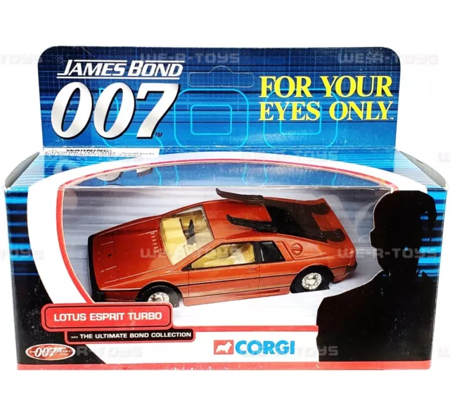 James Bond 007 nur für Ihre Augen Lotus Esprit Turbo Auto 2002 Corgi #TY04702