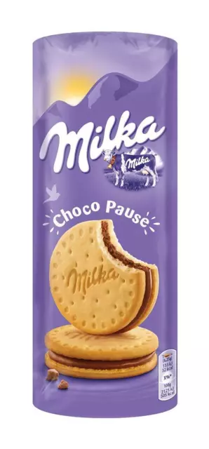 Milka Choco Pause Schokokekse Doppelkeks Avec Remplissage 260g 9er Paquet
