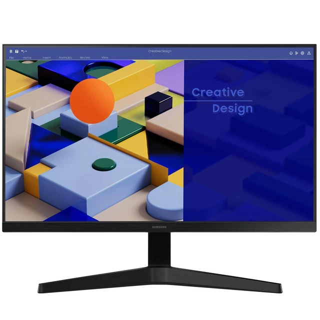 SAMSUNG S24C310EAU 24 Zoll FHD Monitor HDMI/VGA 75Hz 5ms (GTG) 16:9 LED IPS Matt