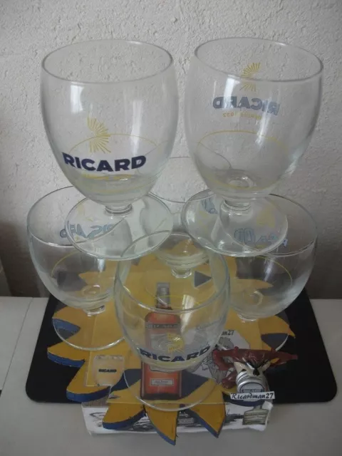 Lot de 6 verres ballons Ricard - Ricard