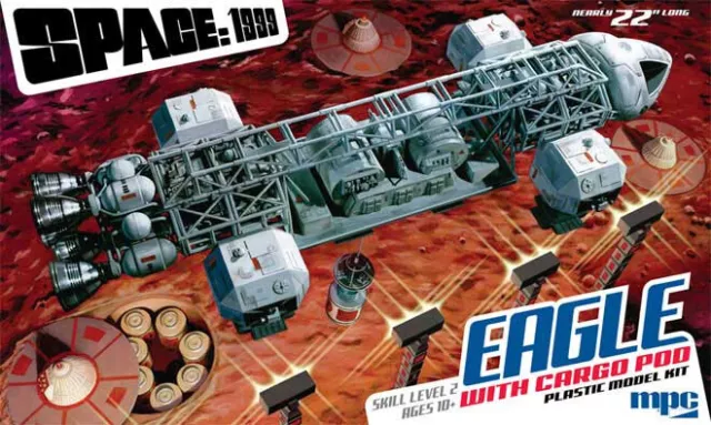 Space 1999 Eagle Transporter Cargo Pod 22" Long 1/48th Scale ⭐SEALED⭐ 189MP505