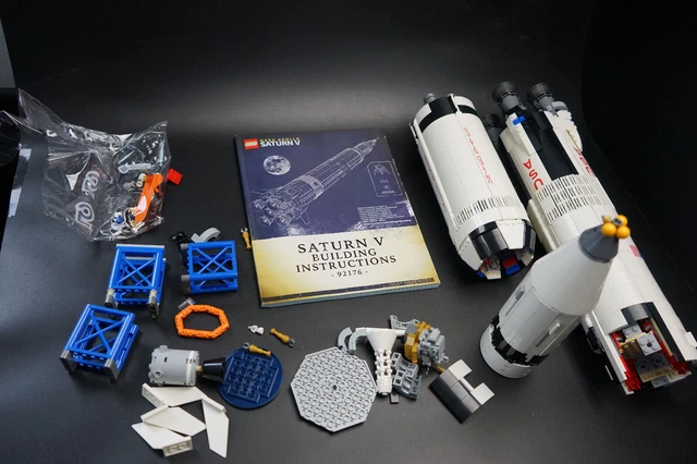 LEGO IDEAS 92176 LEGO NASA Apollo Saturn V ERSATZ FOTO BEACHTEN EUR 124 ...