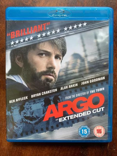 Argo Blu-Ray 2012 True Life Iran Embassy Hostage Siege Thriller Film