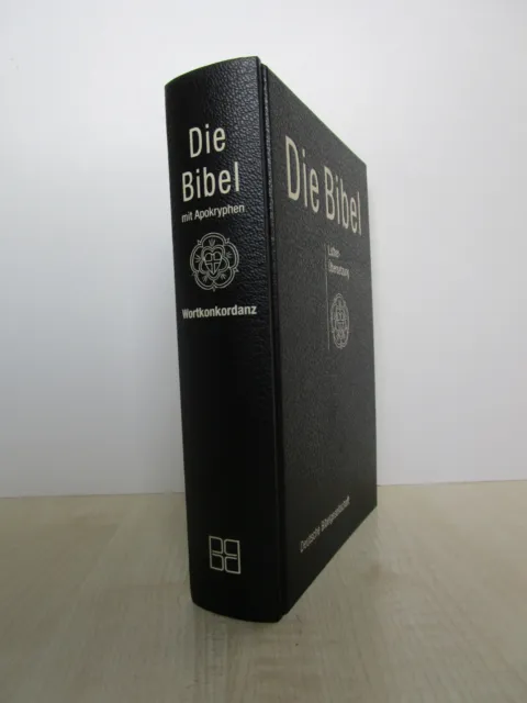 LUTHER Bibel mit Apokryphen und Konkordanz 21cm, 1. A. 2001, Textfassung 1984