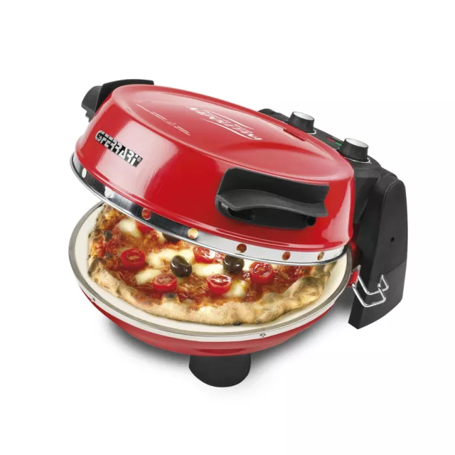 Four Pizza G3Ferrari G10032 Pizzeria Snack Napolitaine Avec 2 Pierres