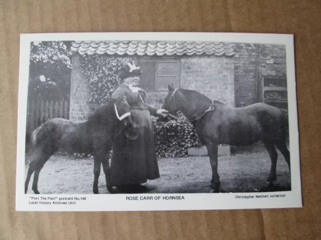 Postcard - Rose Carr of Hornsea (Post the Past, Local History Archives) Unposted