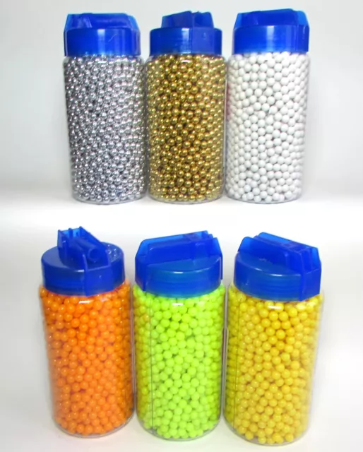 Plastic BB Gun Pellets Bullets 6mm Standard Grade Airsoft Ammo / Catapult Balls