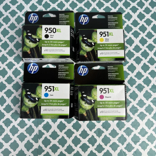 Multipack Tesco Kit 4 Cartucce D'inchiostro Compatibili HP 950XL/951XL - Per Stampanti Officejet Pro 8600/8610/8620 Cartucce Con Chip Reset - Foto 9