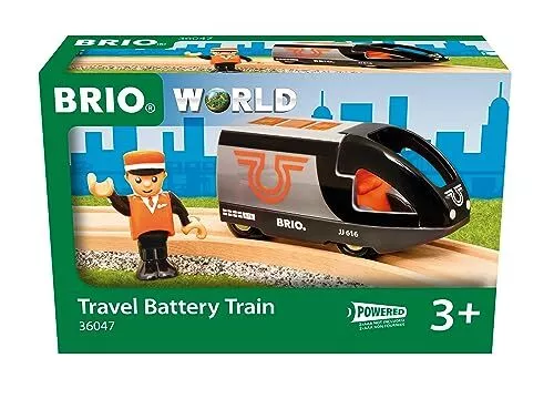 BRIO Battery Power Travel Engine 36047 Uses 2 AAA batteries (sold separately) 2