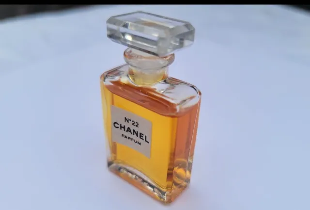 VINTAGE CHANEL, NO. 22, Pure Parfum, 3.5 ml, Mini Purse Size Perfume $50.00  - PicClick
