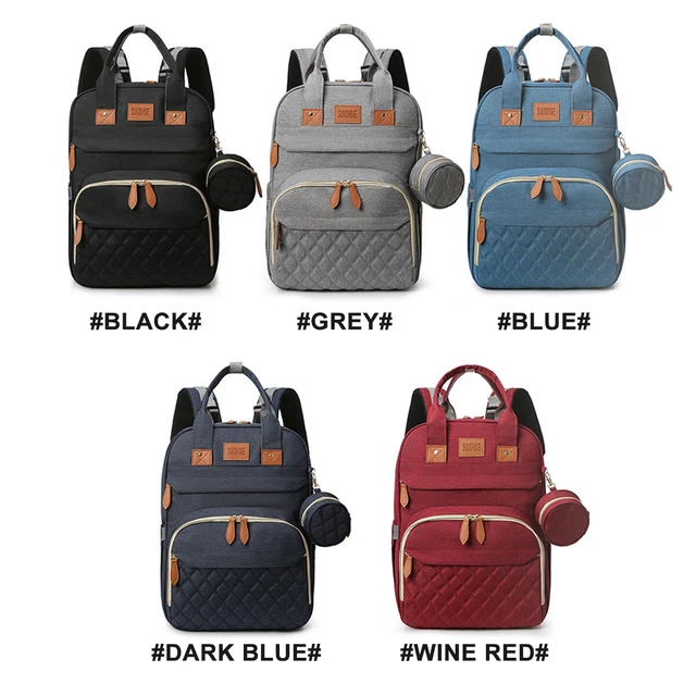 Baby Diaper Bag Backpack Travel Mom Mummy Maternity Changing Pad Waterproof 2