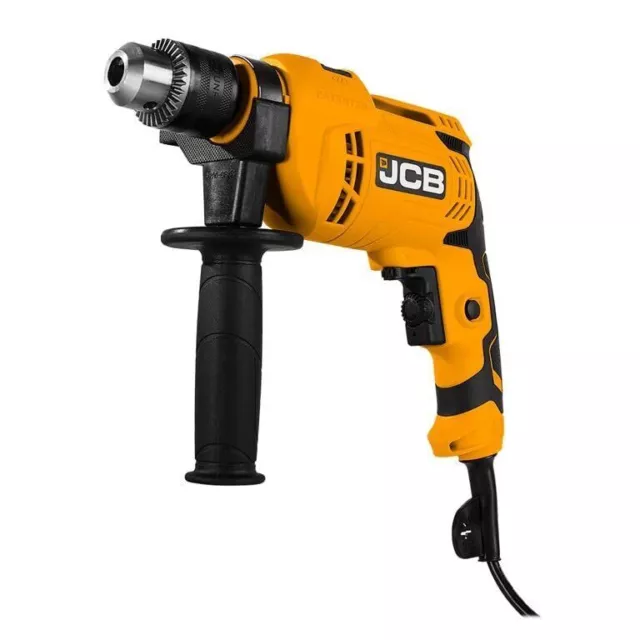 Taladro de impacto JCB PROFESSIONAL de 550 W y 13 mm con funcionamiento en...