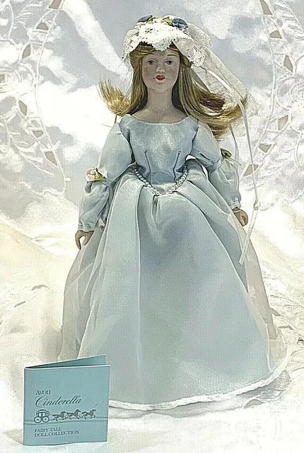 VTG Cinderella 6” Porcelain Doll By Avon Fairy Tale Collection