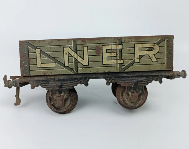 Antikes Blechspielzeug, Bing, Wagon, 1920er/1930er
